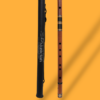 G Sharp Base 24.5 Inches Oil Treated Fry Bamboo Flute Bansuri Tuned 440Hz With Carry Bag - Image 2