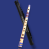 D Natural Medium Professional Quality Flute (17.5 Inches) - Image 2