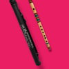 F Sharp Medium Bansuri Flute (Right Hand) 13.7 inches (34.8 cm) - Image 2