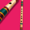 F Sharp Medium Bansuri Flute (Right Hand) 13.7 inches (34.8 cm) - Image 6